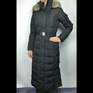 Michael Kors hooded, belted, puffer Parka Coat